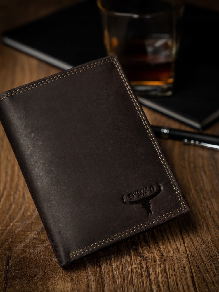 Гаманець чоловічий Buffalo Wild N4-B-MHU BROWN Гаманець чоловічий Buffalo Wild N4-B-MHU BROWN